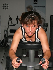 Group of matures in sport gym